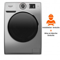 Machine A laver Frontale Brandt 10.5KG + Vapeur Silver (BAM102QSL)