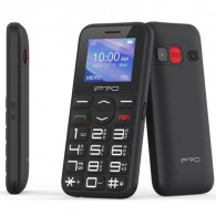 Téléphone Portable IPRO IPRO F183 Avec Support - Noir