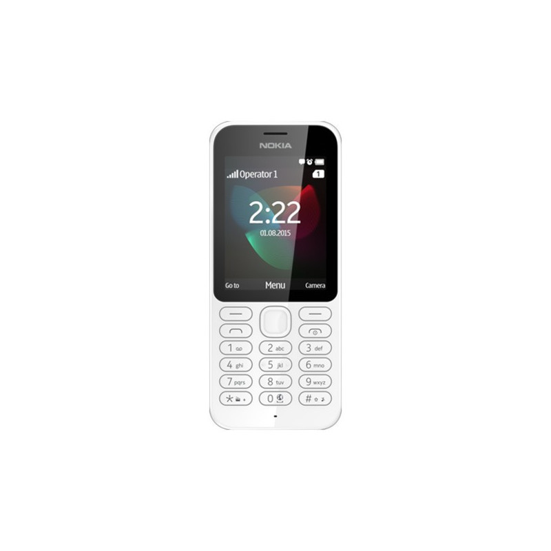 Nokia 222 / Double SIM / Blanc Nokia 222 / Double SIM / Blanc