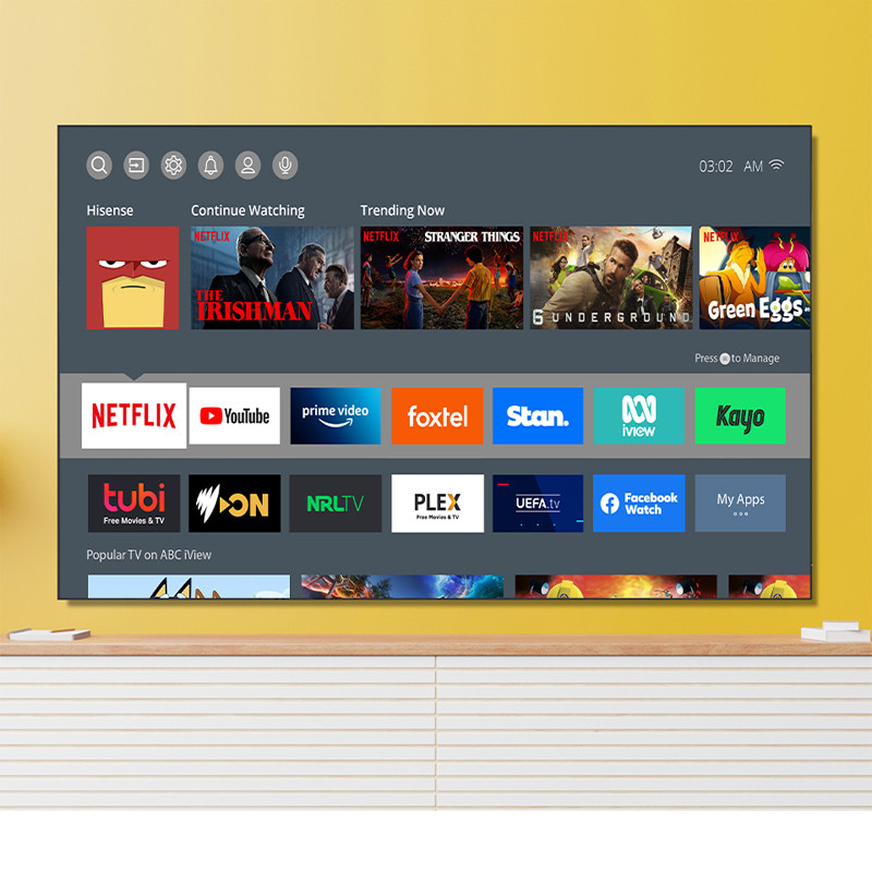 TV Hisense 43A4G 43" Full HD Smart TV - Noir