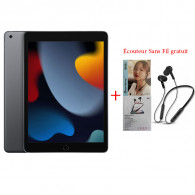 Apple Ipad 9è Génération  (2021), écran 10.2'' Wifi, stockage 64Go + cellulaire, couleur Gris Sidéral