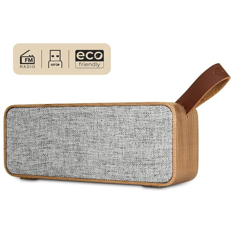 Haut Parleur Bluetooth Energy Sistem Eco Beech Bois