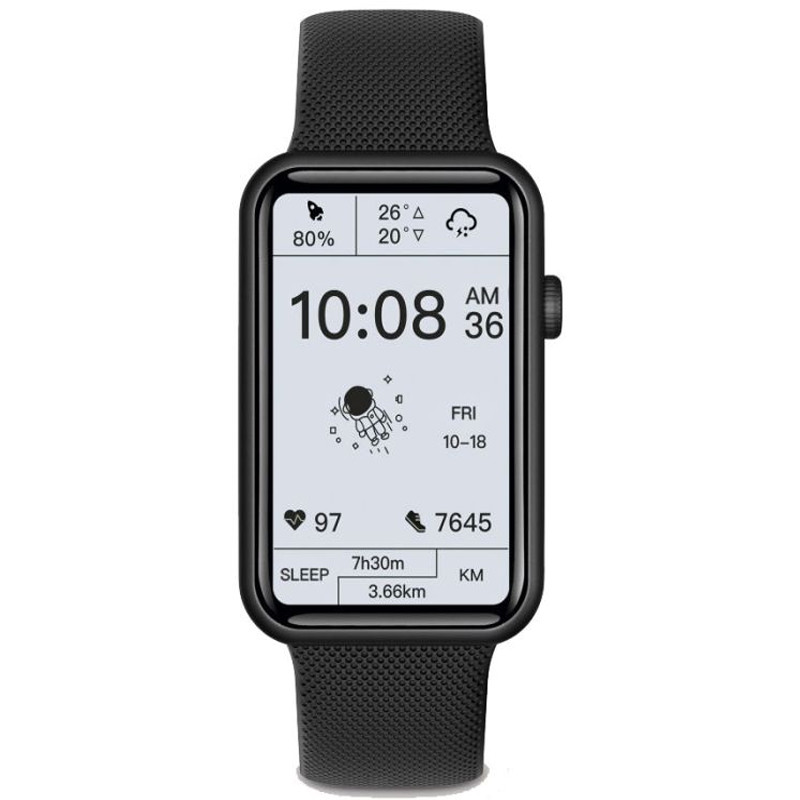 Montre Connectée Ksix Tube BXSW13N - Noir