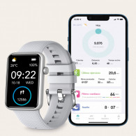 Montre Connectée Ksix Tube BXSW13G - Gris