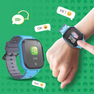 Montre Connectée Pour Enfants Forever Call Me 2 KW-60 - Bleu Montre Connectée Pour Enfants Forever Call Me 2 KW-60 - Bleu