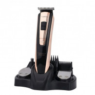 Tondeuse Lexical LHC-5690 Sans Fil Multifonctions 5En1 - Noir&Rose Gold