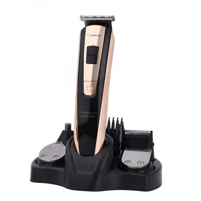 Tondeuse Lexical LHC-5690 Sans Fil Multifonctions 5En1 - Noir&Rose Gold Tondeuse Lexical LHC-5690 Sans Fil Multifonctions 5En1 - Noir&Rose Gold