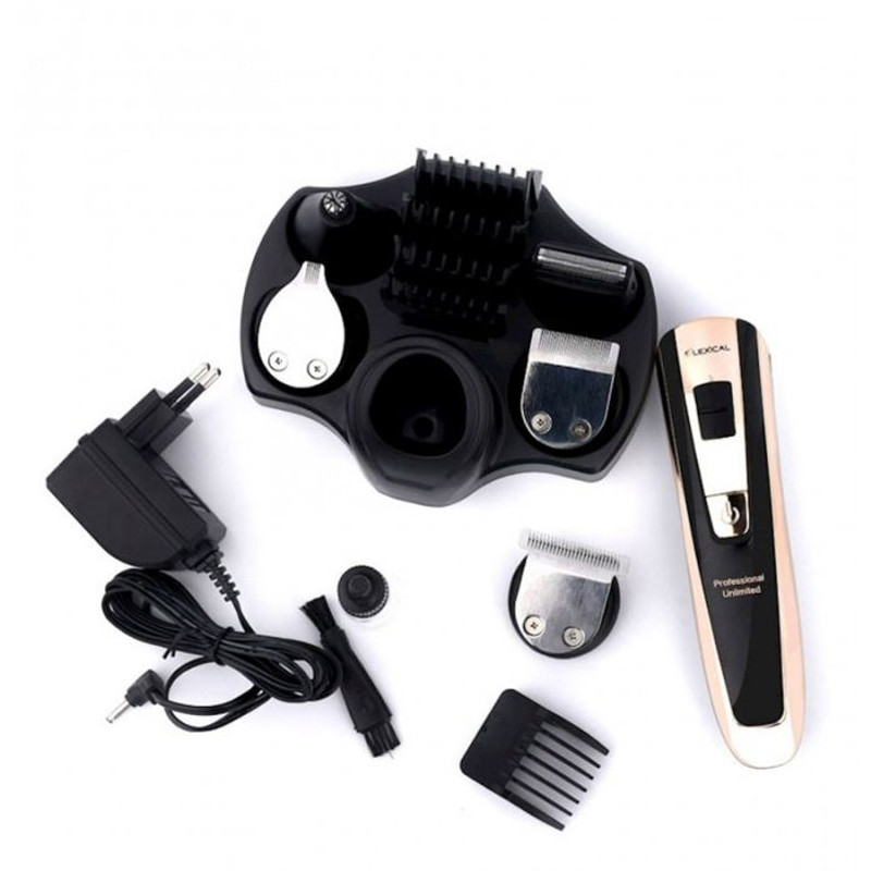 Tondeuse Cheveux 5En1 Lexical LHC-5690 - Noir & Rose Gold