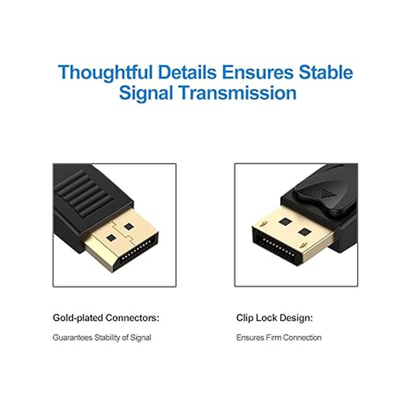 Cable Display Vers Display- Noir