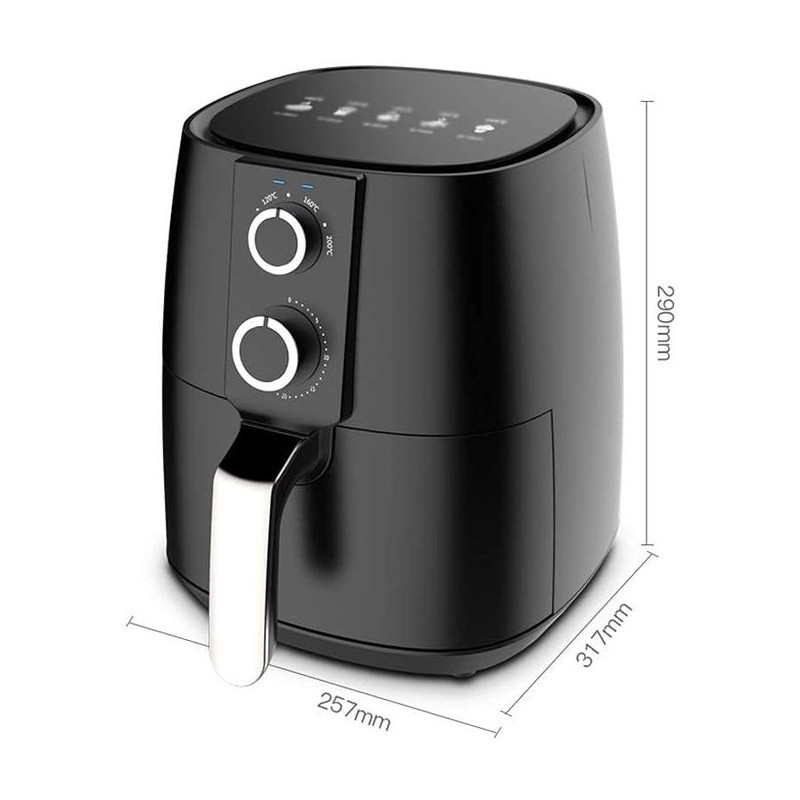 Air Fryer Prova PE-6-5 1350W - Noir