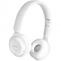 Casque Bluetooth ST28 Pliable Blanc Casque Bluetooth ST28 Pliable Blanc