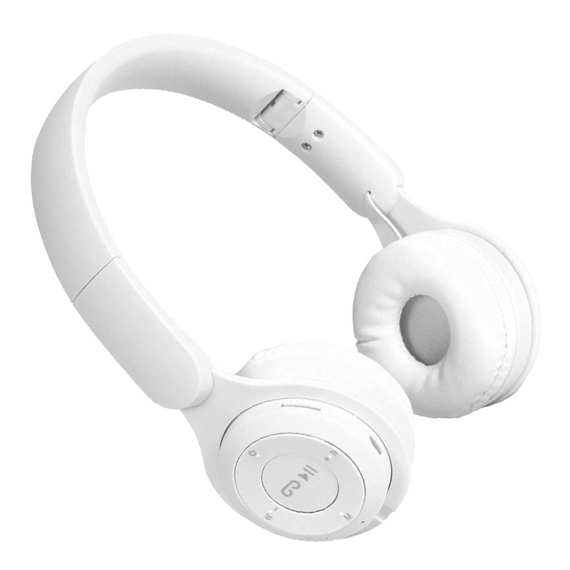 Casque Bluetooth ST28 Pliable Blanc