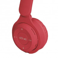 Casque Bluetooth ST28 Pliable Rouge Casque Bluetooth ST28 Pliable Rouge