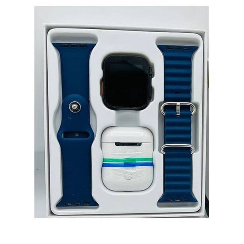 Pack de Montre Connectée W26 Ultra -Bleu