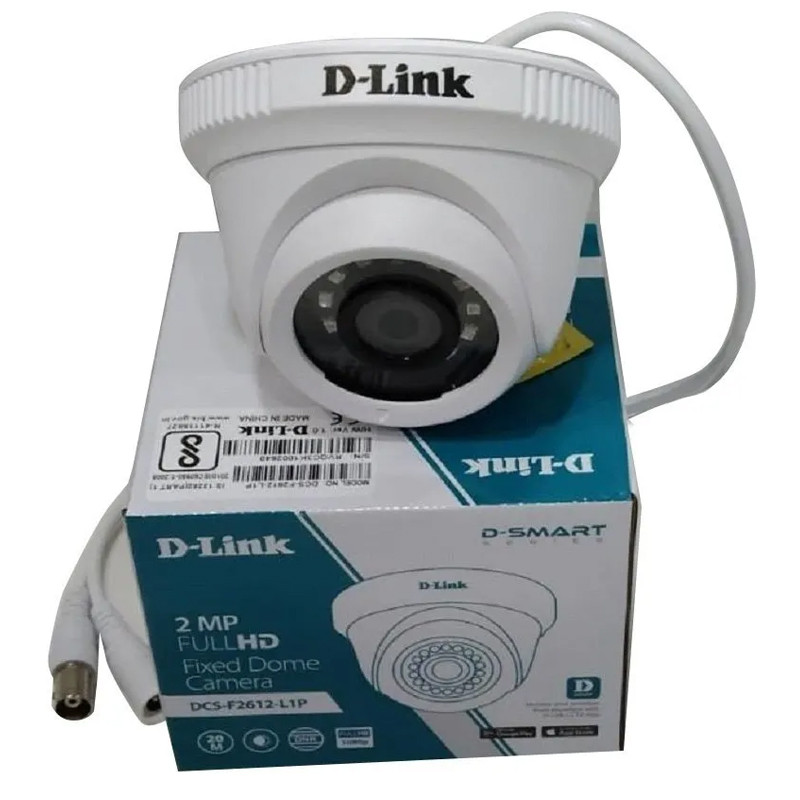 Caméra De Surveillance D-link Dôme DCS-F2612-L1P 2MP FHD Blanc