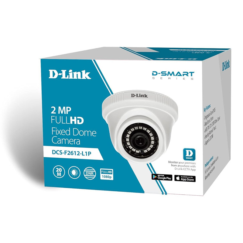 Caméra De Surveillance D-link Dôme DCS-F2612-L1P 2MP FHD Blanc