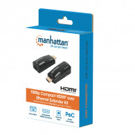 Kit Compact Manhattan 207539 HDMI sur Ethernet Extender 1080p