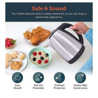 Bouilloire Sans Fil Scarlet SC-20A 1500W Inox Bouilloire Sans Fil Scarlet SC-20A 1500W Inox