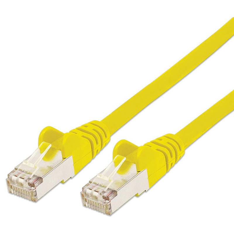 Câble Réseau RJ45 CAT 5E UTP 1M Jaune - Spacenet tunisie