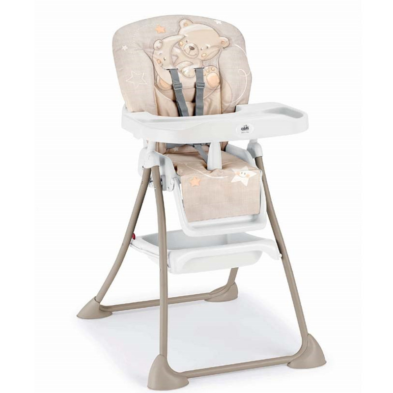 Chaise Haute Bébé Cam Orso Luna - Beige Chaise Haute Bébé Cam Orso Luna - Beige