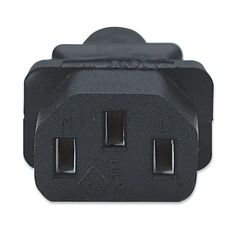Câble Alimentation Français Manhattan 300148 - Noir