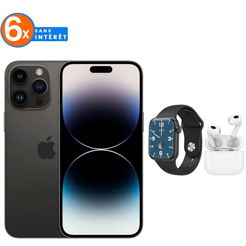 iPhone 14 Pro 128Go Noir
