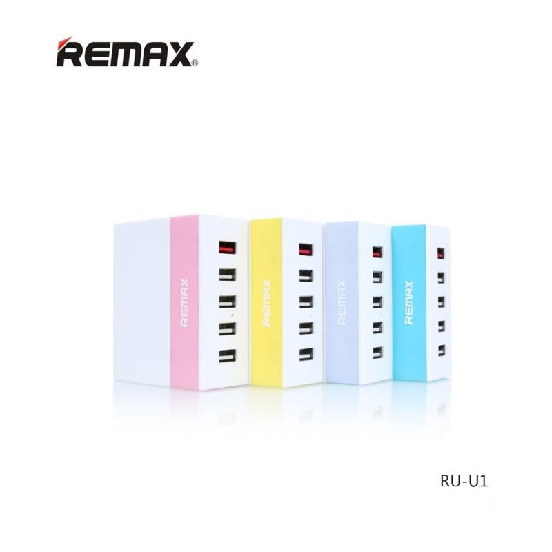 CHARGEUR REMAX 5USB