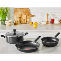 Faitout Tefal Delicia kadai 24 cm Noir - SpaceNet Tunisie