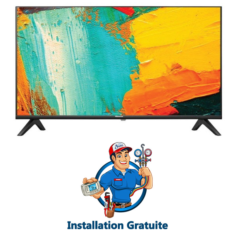 TV Hisense 43A4G 43" Full HD Smart TV - Noir TV Hisense 43A4G 43" Full HD Smart TV - Noir