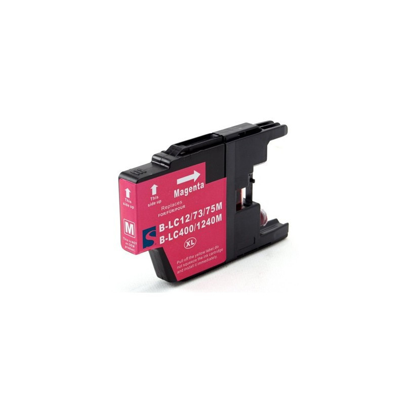 CARTOUCHE BROTHER  ADAPTABLE  LC1240 - MAGENTA