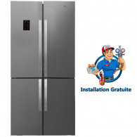 Réfrigérateur Side By Side Biolux SS61 610 Litres NoFrost - Silver Réfrigérateur Side By Side Biolux SS61 610 Litres NoFrost - Silver