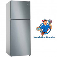 Réfrigérateur 2 Portes  BOSCH 485 Litres VitaFresh Inox (KDN55NL2M8)
