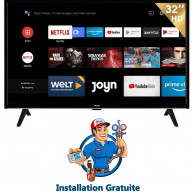 Téléviseur New Star 553 32" HD Android Smart Avec Récepteur Intégré Noir Téléviseur New Star 553 32" HD Android Smart Avec Récepteur Intégré Noir