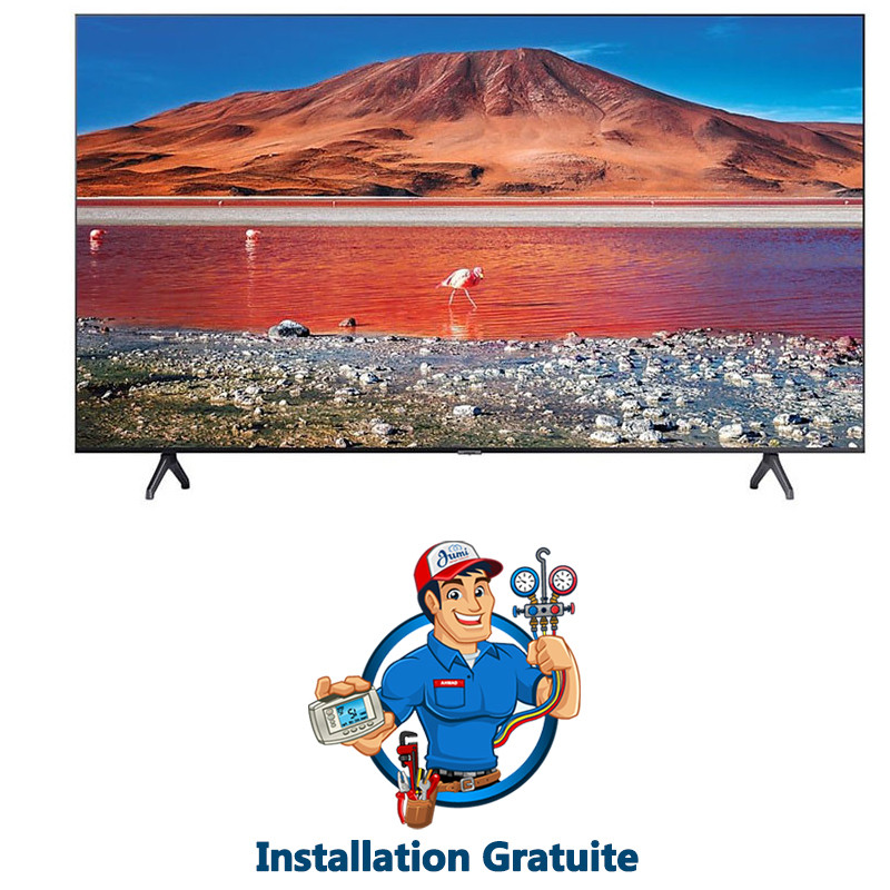 Téléviseur Samsung 65" 4K Smart Tv (UA65TU7000UXMV)