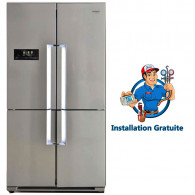 Réfrigérateur Premium Side By Side No Frost 560L Inox Réfrigérateur Premium Side By Side No Frost 560L Inox