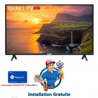Téléviseur TCL S6500  40" Full HD LED Smart Noir (40S6500)