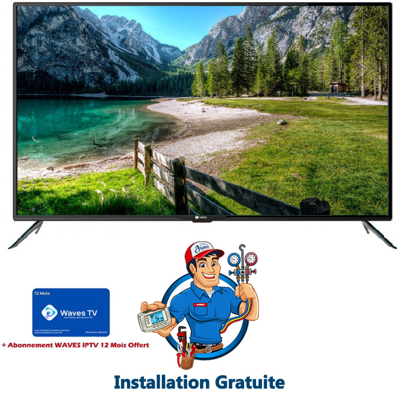 Téléviseur TCL C635 55" 4K QLED Google TV & Game Master Pro Noir (55C635)