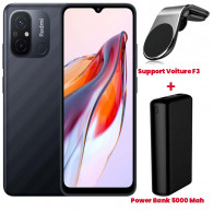 Smartphone Xiaomi Redmi 12C 4Go 128Go Noir Smartphone Xiaomi Redmi 12C 4Go 128Go Noir