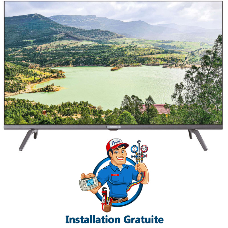 Téléviseur Led Telefunken 43" Full HD Smart Wifi Noir
