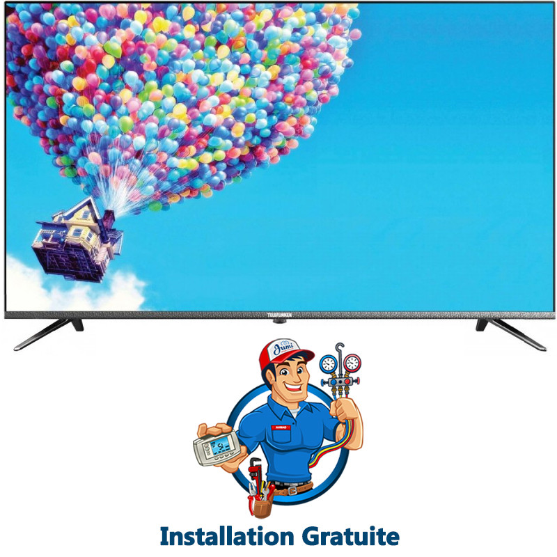Téléviseur Telefunken 32" HD Android Smart Tv (TV32E20A)