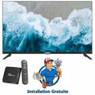 Téléviseur Telefunken D6 40" Full HD Avec Récepteur Intégré Noir (TV40D6) Téléviseur Telefunken D6 40" Full HD Avec Récepteur Intégré Noir (TV40D6)