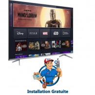 Tv Led Westpoint 43" Full HD Smart Android Avec Récepteur Intégré Noir Tv Led Westpoint 43" Full HD Smart Android Avec Récepteur Intégré Noir