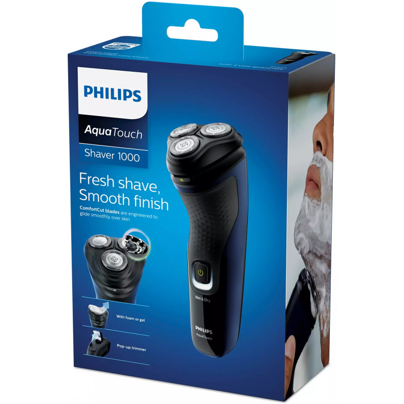 Rasoir Electrique Philips Wet & Dry S1323/41 Noir