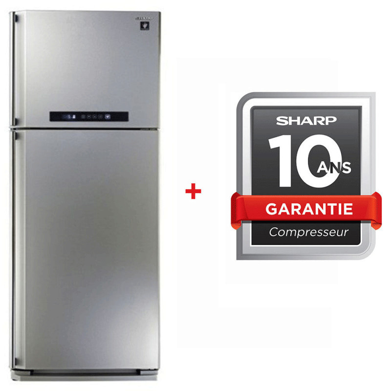 Réfrigérateur Sharp SJ-PC58A-ST 450 Litres NoFrost Inox