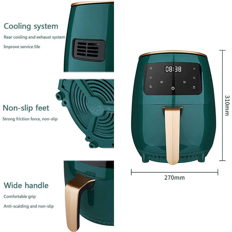 Air Fryer Silver Crest S-18 Vert en Tunisie