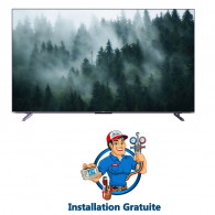 Tv Telefunken A5D 100'' 4K Google Smart Tv + Récepteur Intégré