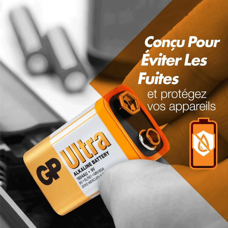 Pile GP 9V Ultra Alkaline BP1