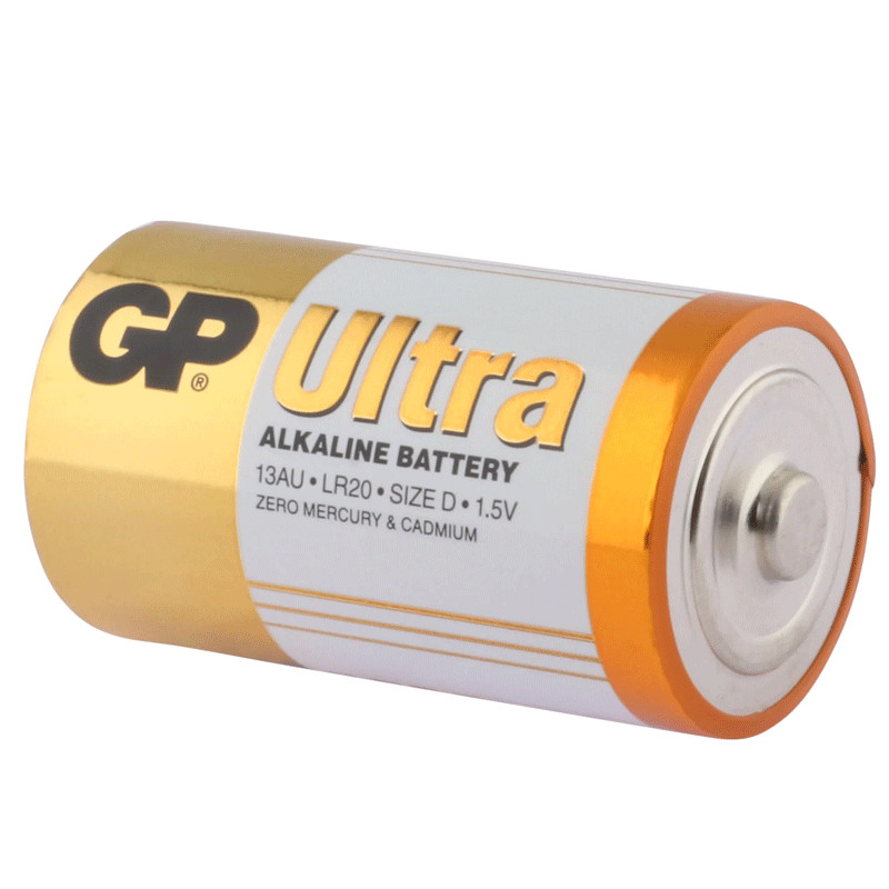 2 x Pile GP Ultra Alcaline LR20