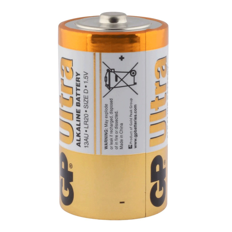 2 x Pile GP Ultra Alcaline LR20