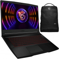 Pc Portable MSI Gaming GF643 Thin i5 12Gén 8Go 512Go SSD RTX 2050 4Go Noir (12UCX-681XFR)